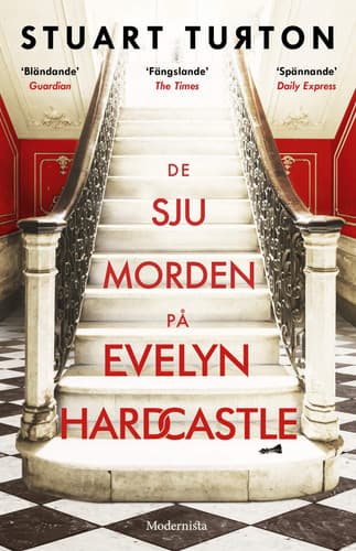 De sju morden på Evelyn Hardcastle cover